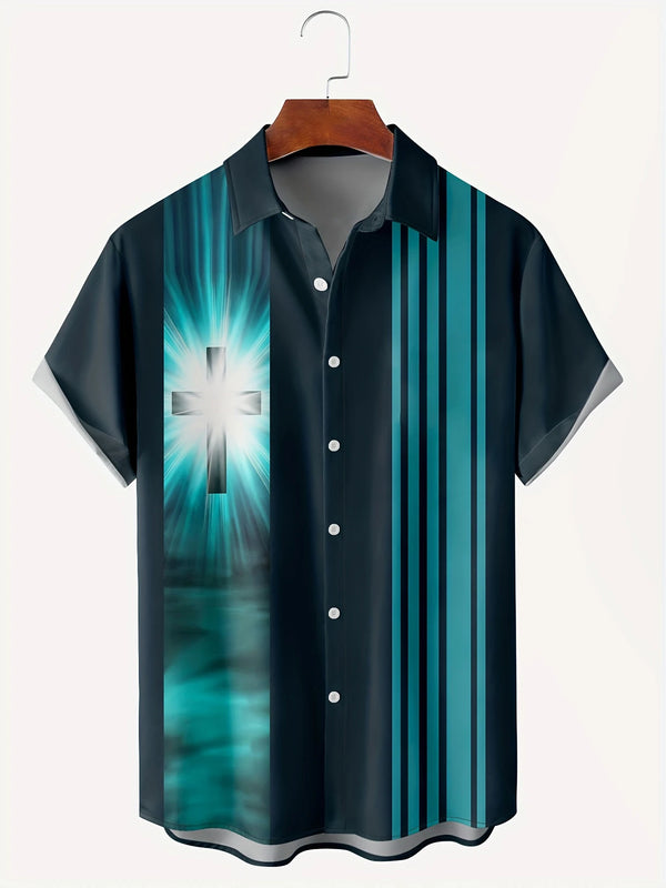 Herren Shirt | Elegant | Kurzarm | Modern | Sommer