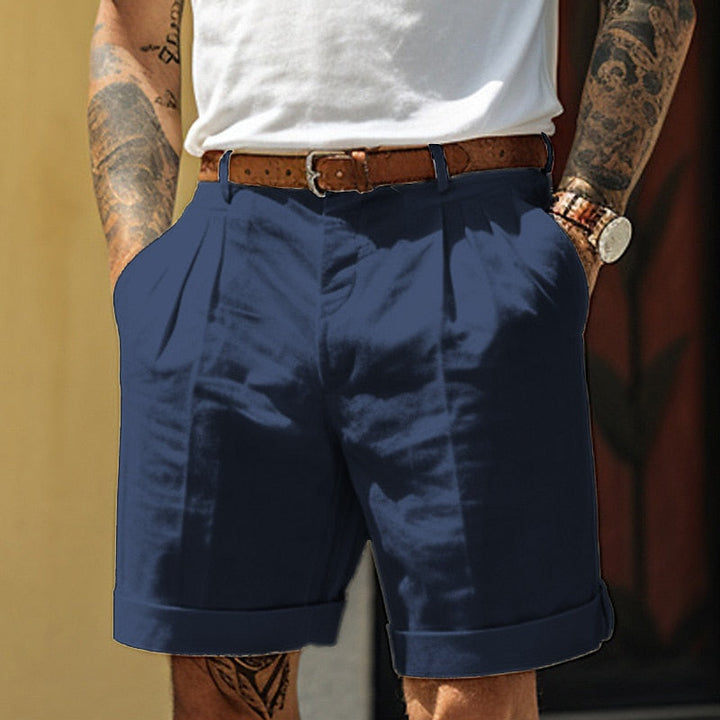 Herren Shorts | Straight | Hohe Taille | Sommer