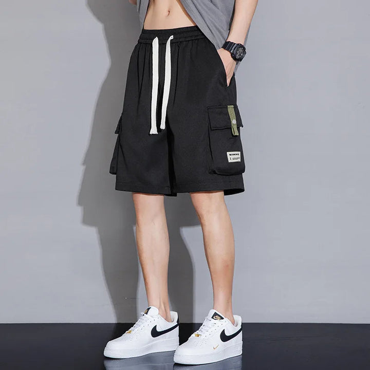 Herren Cargo Shorts | Oversized | Mit Kordelzug | Sommer