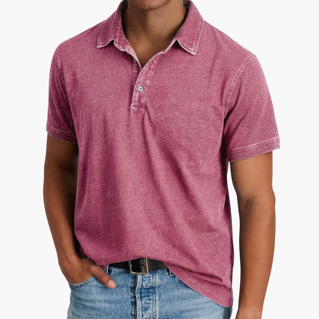Herren Poloshirt | Slimfit | Mit Knöpfen | Sommer