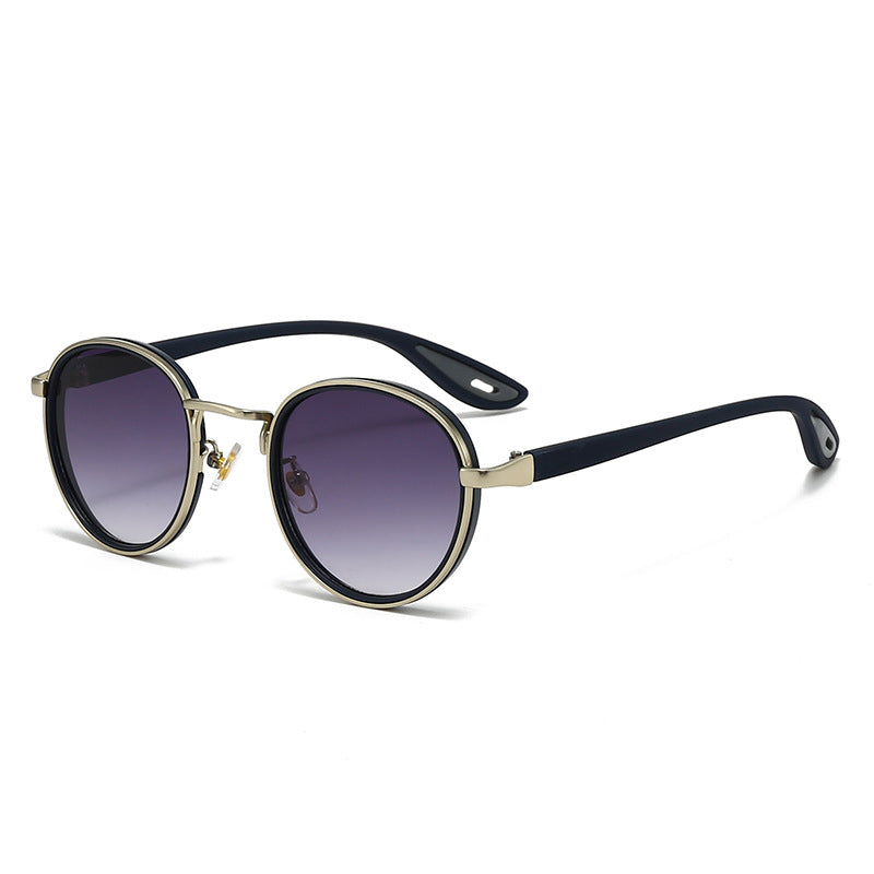 Herren Sonnenbrille | Retro Stil | Runde Gläser | Urban Sommer