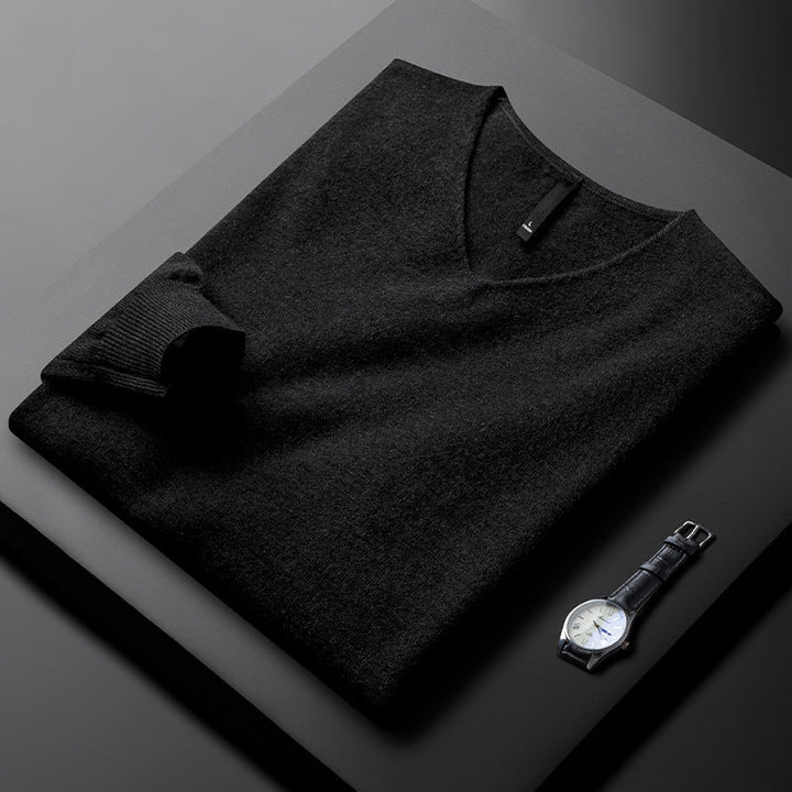 Herren Pullover | Getailleerd | V-Ausschnitt | Sommer