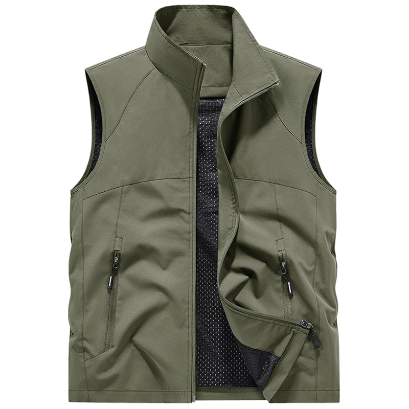 Herren Bodywarmer | Sportlich | Mit Reißverschluss | Sommer