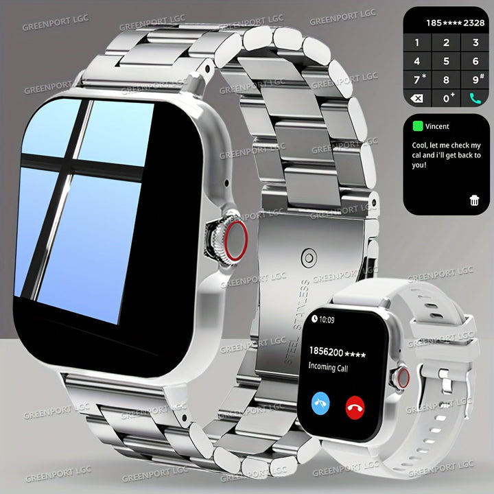 Herren Smartwatch | Modern | Touchscreen Mit Anruffunktion | Ganzjährig