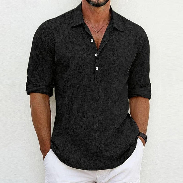 Herren Hemd | Slimfit | Knopfleiste | Sommer