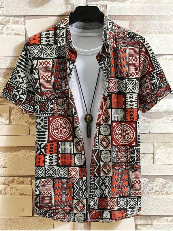 Herren Shirt | Vintage | Kurze Ärmel | Sommer