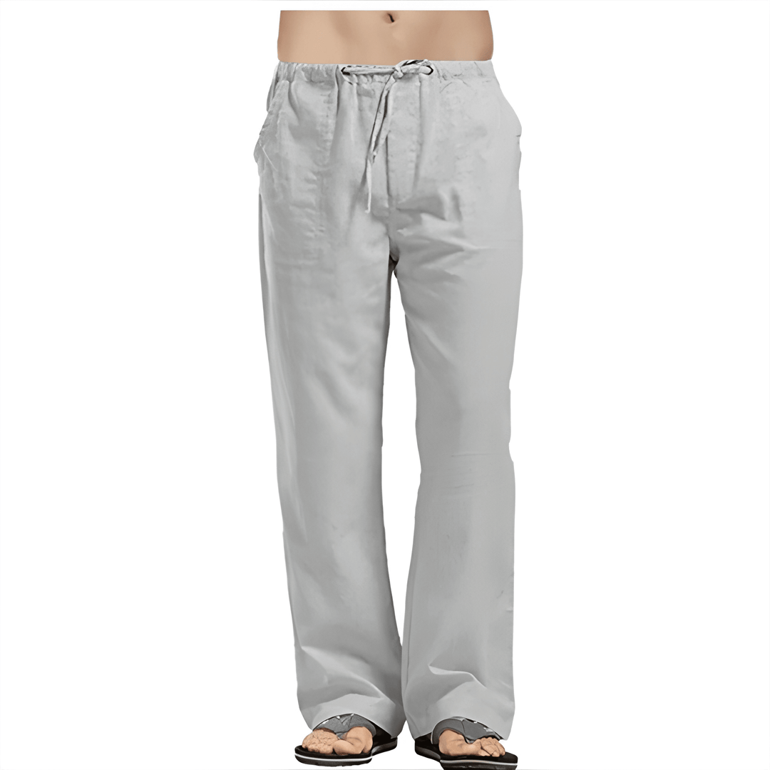 Herren Hose | Straight | Mit Tunnelzug | Sommer