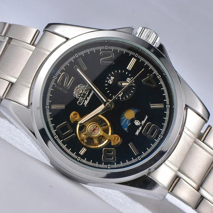Herren Uhr | Elegant | Edelstahlarmband | Herbst