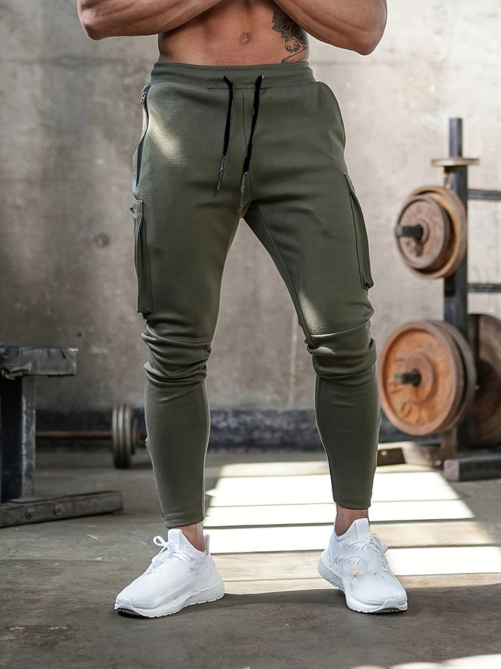 Herren Jogginghose | Tapered | Mit Taschen | Sommer Drift