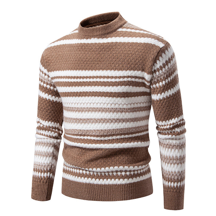 Pullover Herren | Kaschmir Pullover Style | Elegantes Rundhals Design