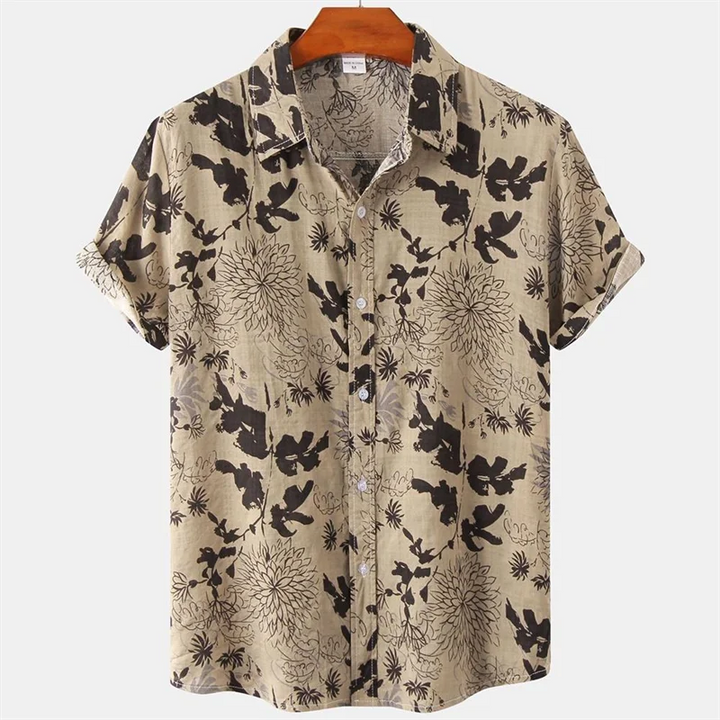Herren Shirt | Westernstil | Knopfleiste | Sommer