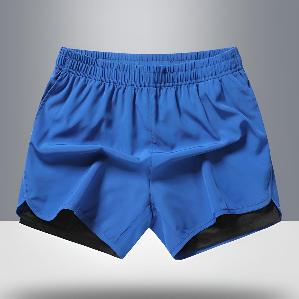 Herren Sport Shorts | Straight | Mit Innenhose | Sommer