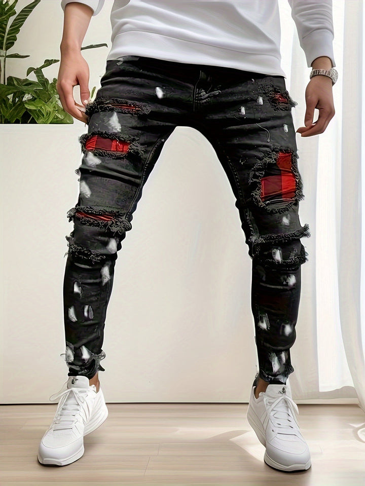 Herren Jeans | Slimfit | Mit Knopfverschluss | Sommer