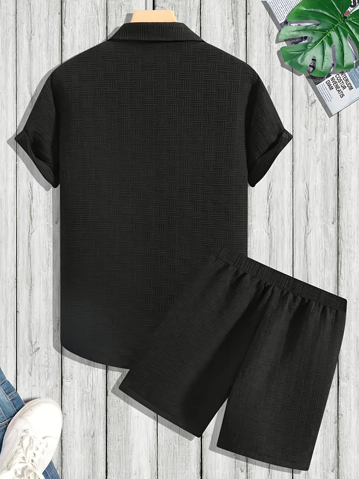 Herren Set | Elegant | Mit Knöpfen | Sommer