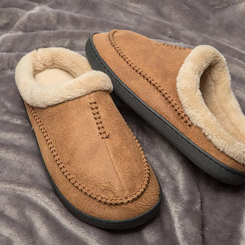 Hausschuhe Herren | Warme Pantoffeln | Komfort & Rutschfest