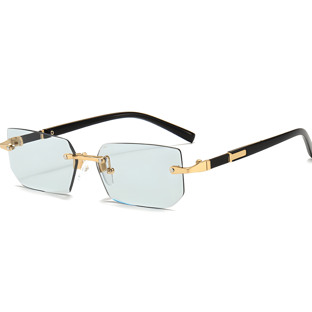Herren Sonnenbrille | Retro | Ohne Rahmen | Sommer Minimal