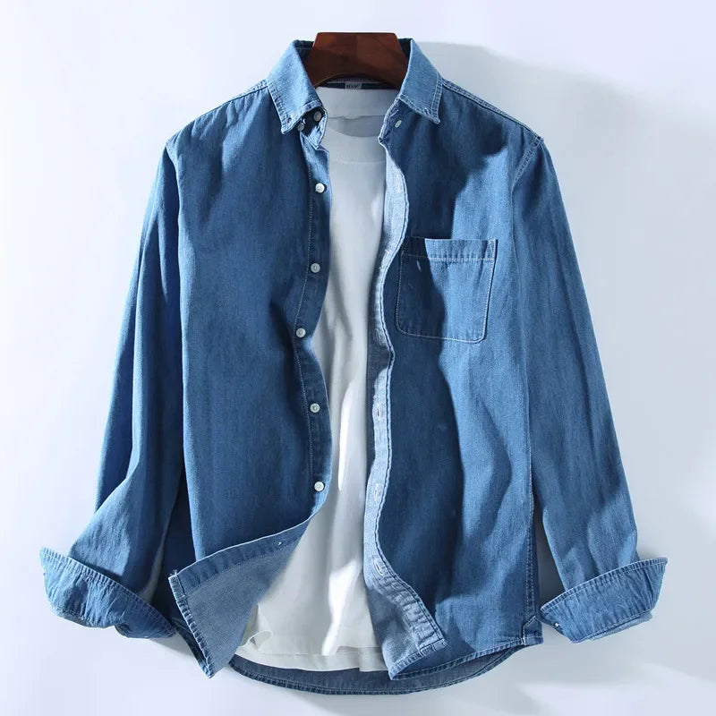 Herren Hemd | Straight | Mit Knöpfen | Sommer