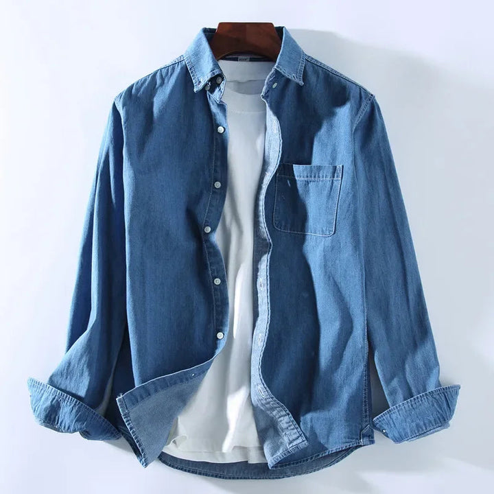 Herren Hemd | Straight | Mit Knöpfen | Sommer
