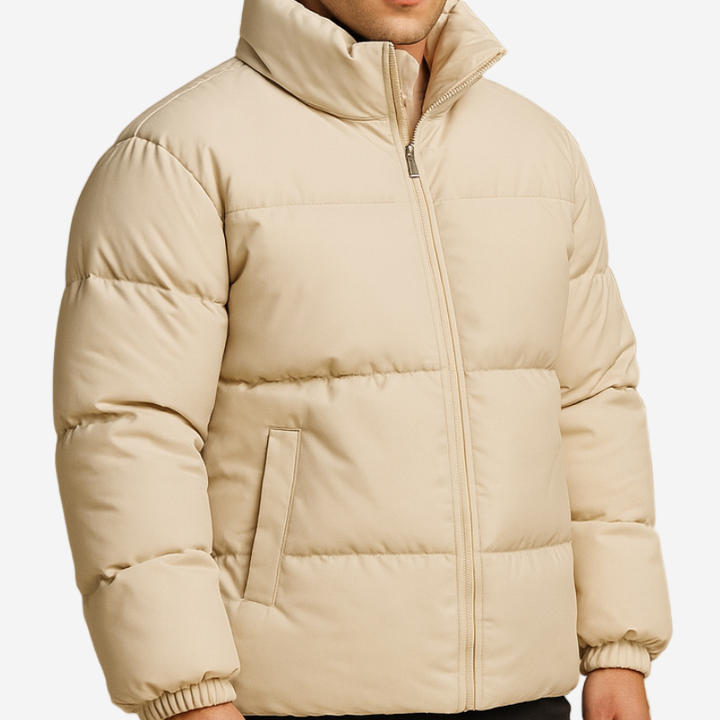 Winterjacke Herren | Gewattete Pufferjacke | Jacke Herren Casual