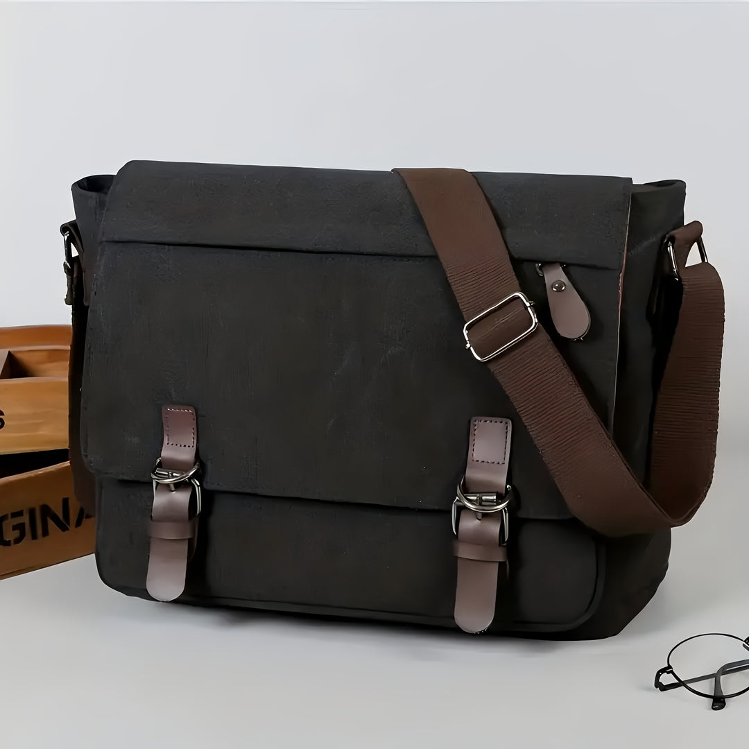 Herren Tasche | Vintage Stil | Mit Riemen | Sommer