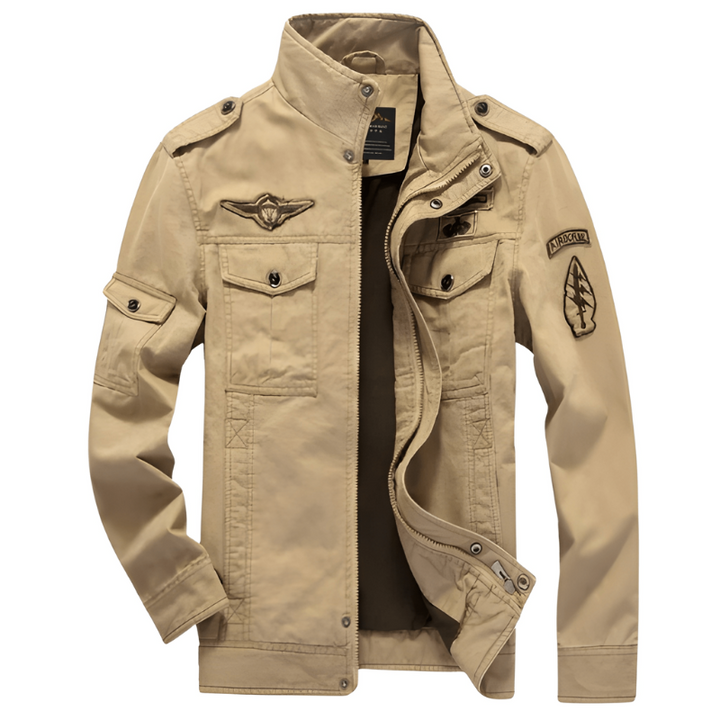Jacke Herren | Winterjacke Herren Leicht | Lässiger Militär Style