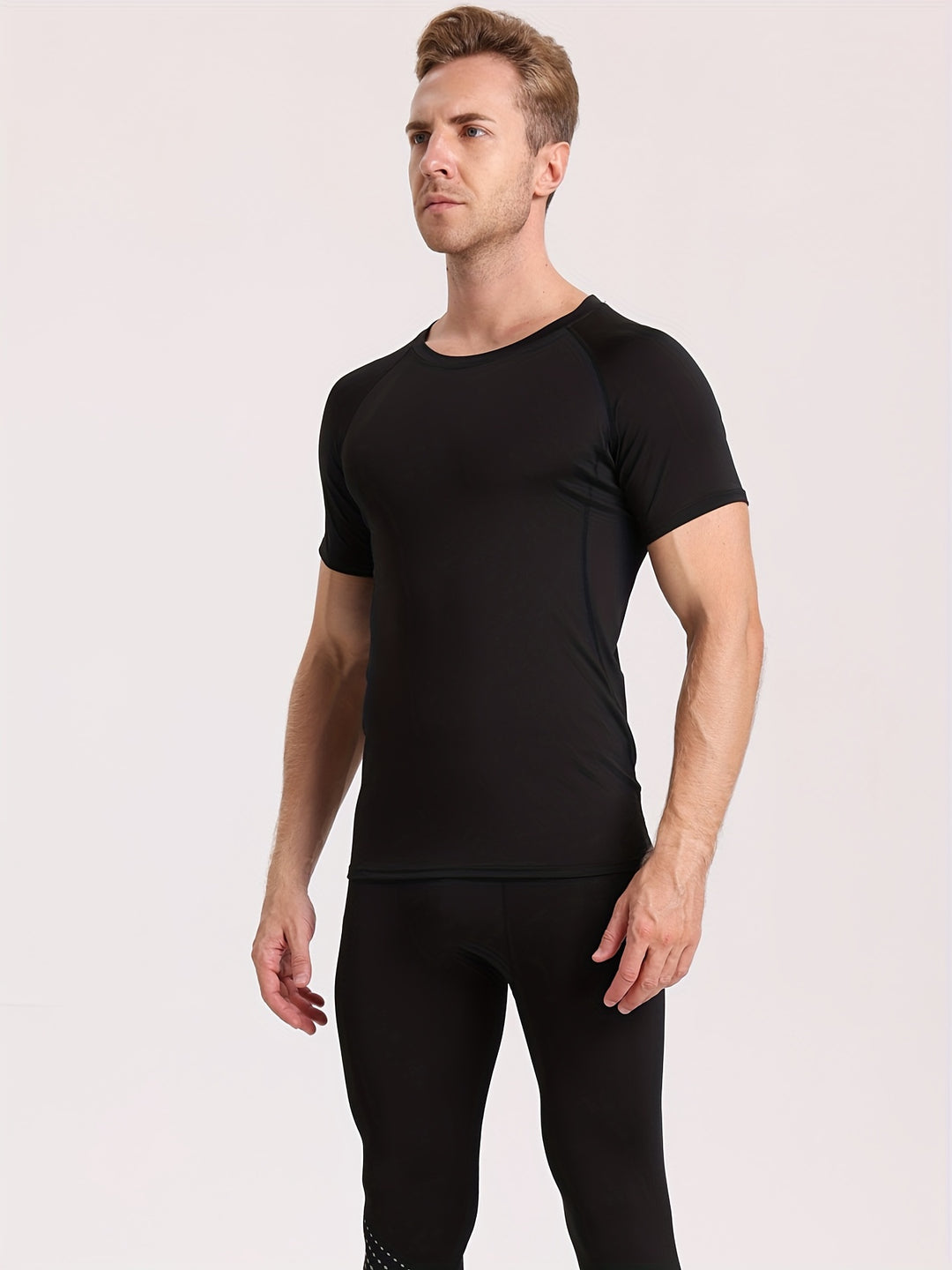 Herren Kompressionsshirt | Slim Fit | Kurzarm | Sommer