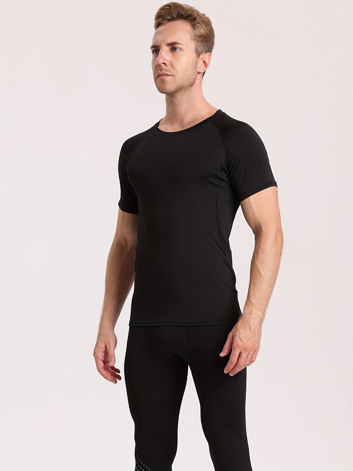 Herren Kompressionsshirt | Slim Fit | Kurzarm | Sommer