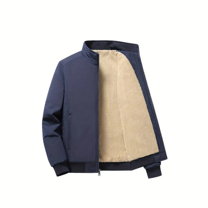 Jacke Herren | Warme Winterjacke mit Stehkragen | Casual Style