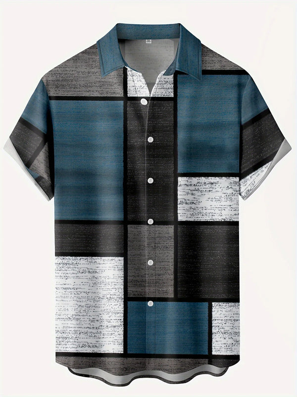 Herren Shirt | Elegant | Kurzarm | Modern | Sommer
