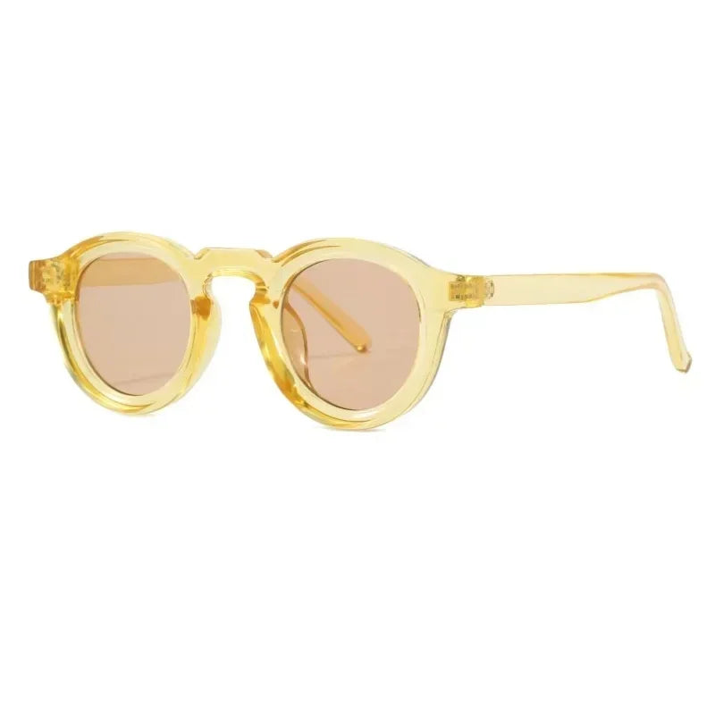 Herren Sonnenbrille | Rundes Gestell | Moderner Look | Sommer