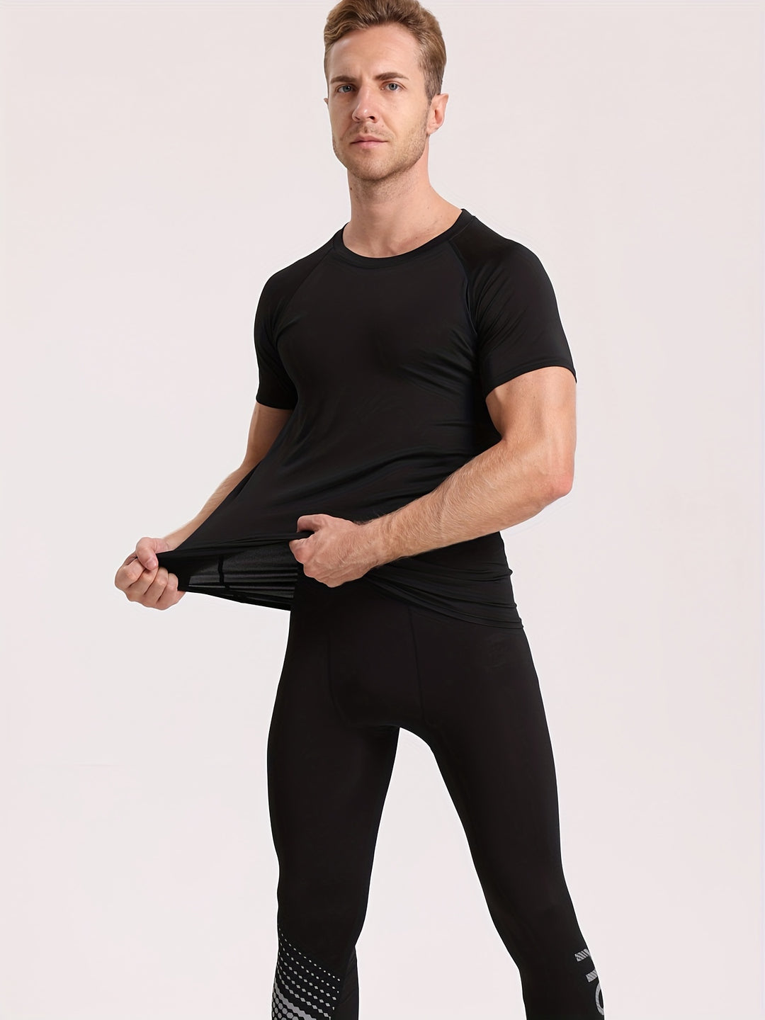 Herren Kompressionsshirt | Slim Fit | Kurzarm | Sommer
