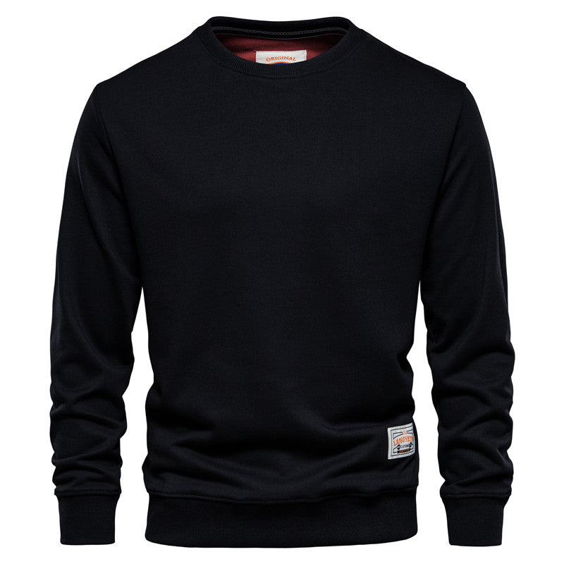 Herren Pullover | Straight Minimalistisch | Lange Ärmel | Frühling