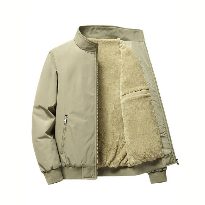 Jacke Herren | Warme Winterjacke mit Stehkragen | Casual Style