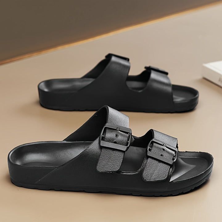Herren Sandalen | Minimalistisch | Schnallenverschluss | Sommer