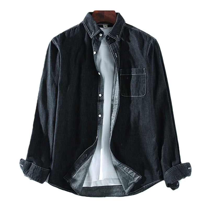 Herren Hemd | Straight | Mit Knöpfen | Sommer