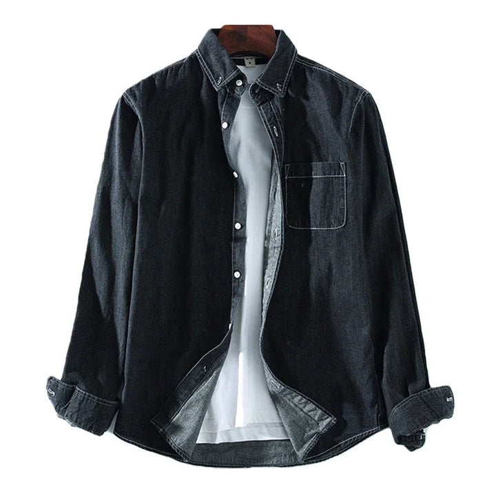 Herren Hemd | Straight | Mit Knöpfen | Sommer
