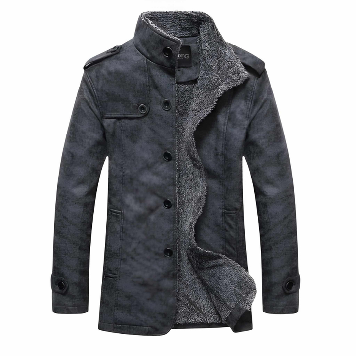 Jacke Herren | Warm Gefüttert Elegant | Klassische Winterjacke Herren