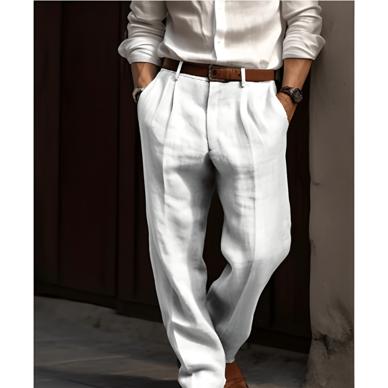 Herren Hosen | Elegante Kleider Mode | Lockerer Stil