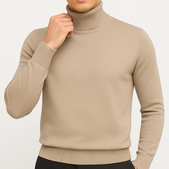 Pullover Herren | Klassische Rollkragen Form | Rollkragenpullover Herren