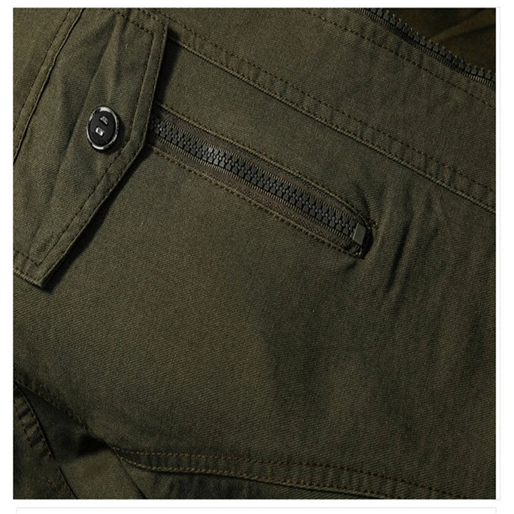 Jacke Herren | Winterjacke Herren Leicht | Lässiger Militär Style