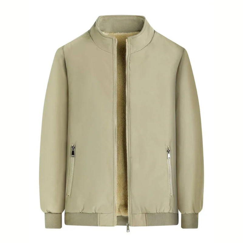 Jacke Herren | Warme Winterjacke mit Stehkragen | Casual Style