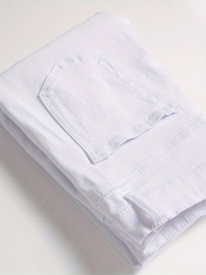 Herren Jeans | Slimfit | Mit Knopfverschluss | Sommer