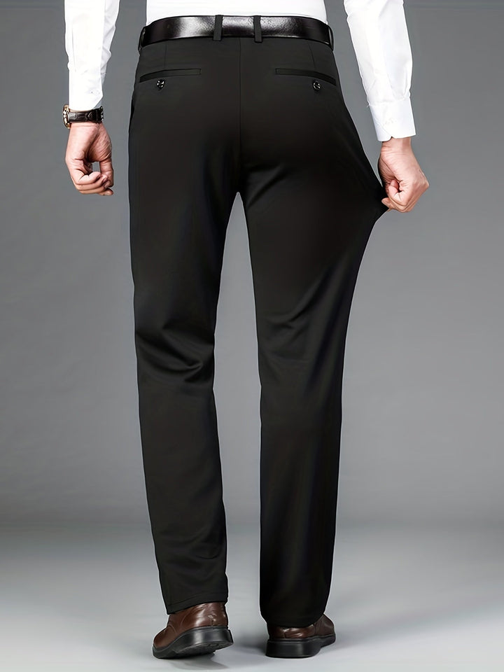 Herren Stoffhose | Gerade Passform | Eleganter Stil | Sommer