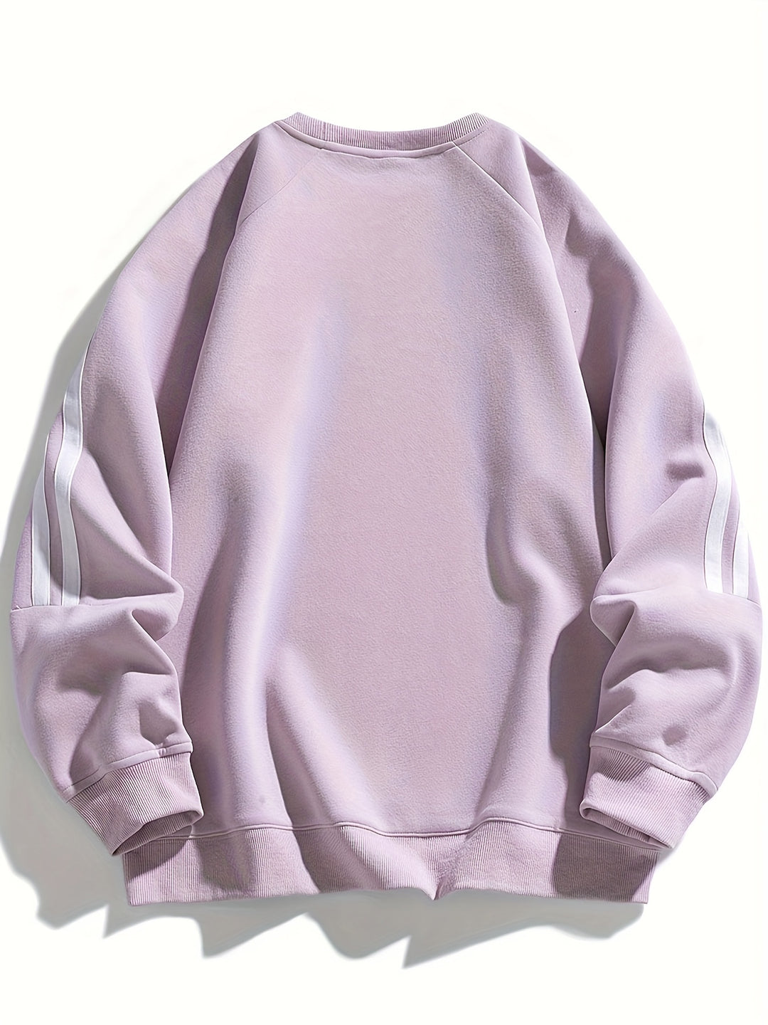 Herren Pullover | Oversized | Rundhals Streifenärmel | Frühling