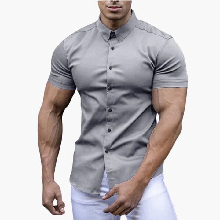 Herren Hemd | Slimfit | Kurzarm | Sommer