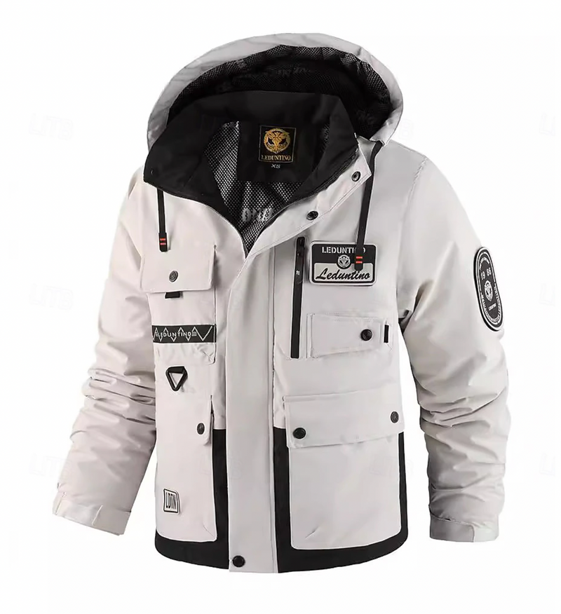 Herren Jacke | Oversized | Mit Kapuze | Casual