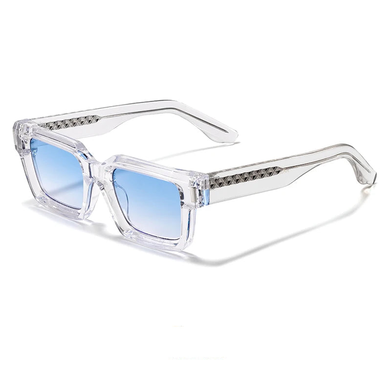 Herren Sonnenbrille | Rechteckiges Gestell | Moderner Look | Sommer