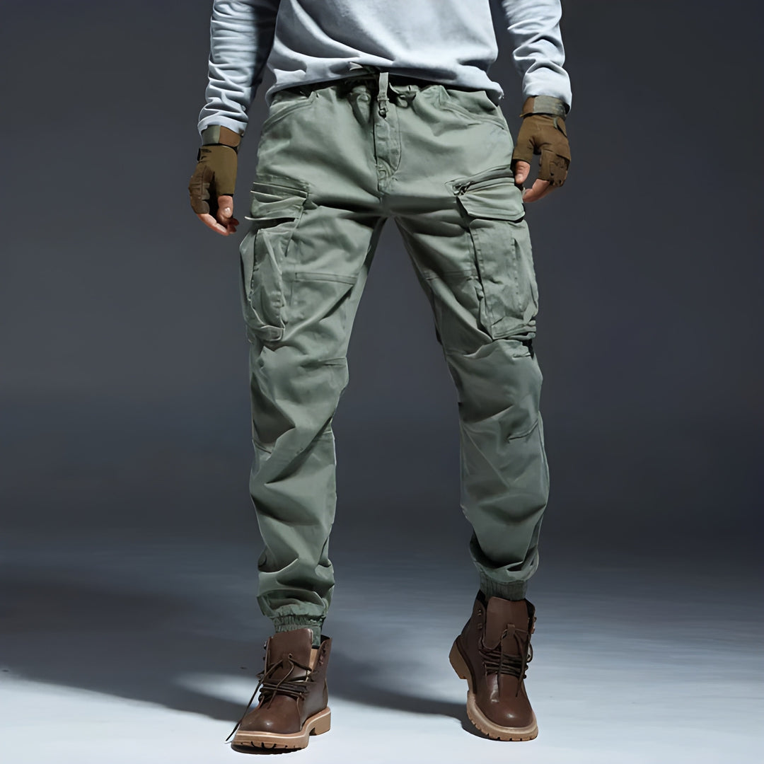 Cargohose Herren | Jeans Herren Fit | Elastischer Bund Style