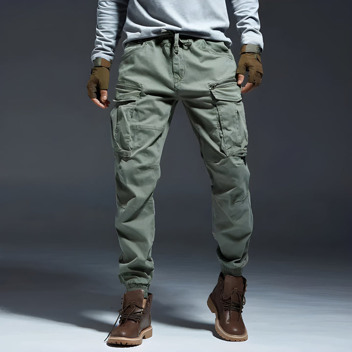 Cargohose Herren | Jeans Herren Fit | Elastischer Bund Style