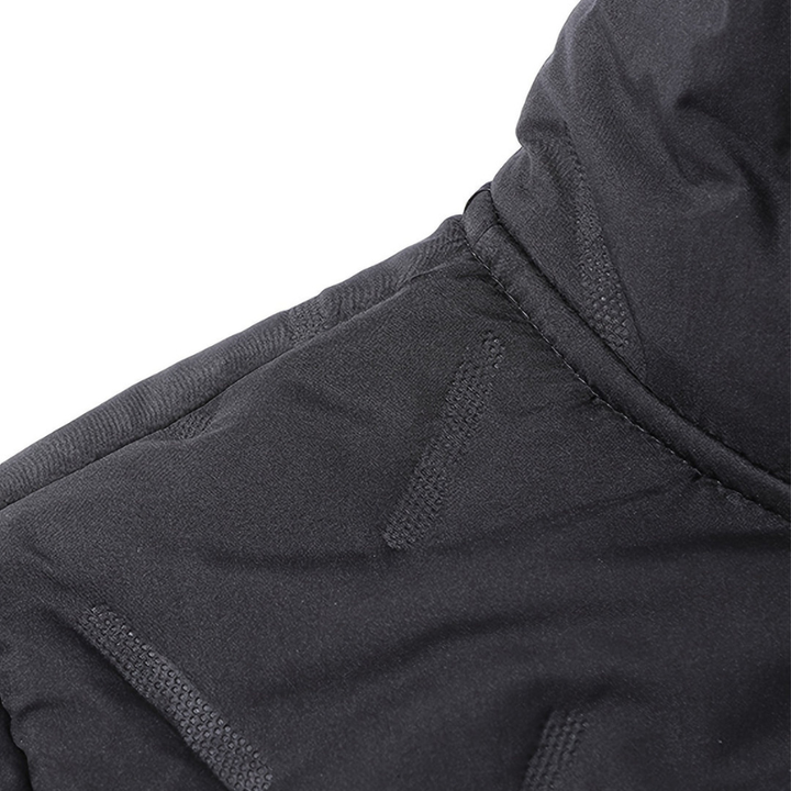 Jacke Herren | Gefütterte Winddichte Kapuzenjacke | Winterjacke Herren